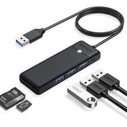 Картридеры и USB-хабы Orico PAPW3AT-U3-015-BK-EP