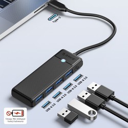 Картридеры и USB-хабы Orico PAPW4A-C3-015-BK-EP