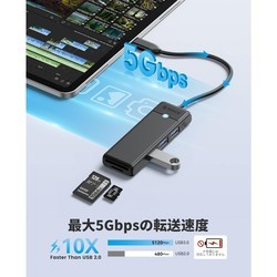 Картридеры и USB-хабы Orico PAPW3AT-C3-015-BK-EP