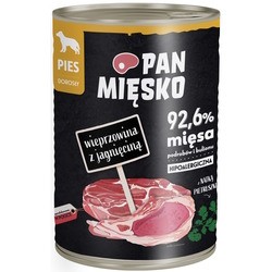 Корм для собак PAN MIESKO Adult Pork with Lamb 400 g 1&nbsp;шт