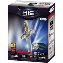 Видеокарты HIS Radeon HD 7750 H775FS1G
