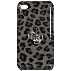 Чехлы для мобильных телефонов CG Mobile GUESS Leopard Back for iPhone 4/4S