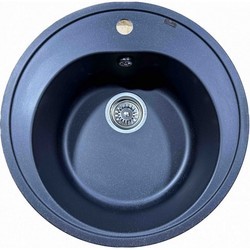 Кухонные мойки Luxor Round D50 510x510 (черный)