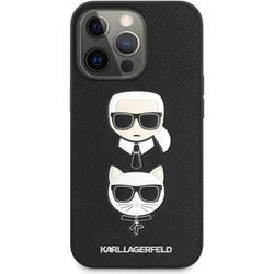 Чехлы для мобильных телефонов Karl Lagerfeld Saffiano Karl & Choupette for iPhone 13 Pro Max