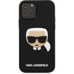 Чехлы для мобильных телефонов Karl Lagerfeld 3D Rubber Karl's Head for iPhone 12\/12 Pro