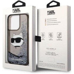 Чехлы для мобильных телефонов Karl Lagerfeld Glitter Choupette Head for iPhone 14 Pro Max