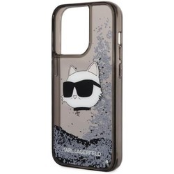 Чехлы для мобильных телефонов Karl Lagerfeld Glitter Choupette Head for iPhone 14 Pro Max