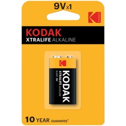 Аккумуляторы и батарейки Kodak XtraLife 1xKrona