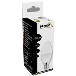 Лампочки Bemko C37 7.5W 4000K E14