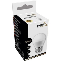 Лампочки Bemko G45 7.5W 3000K E27