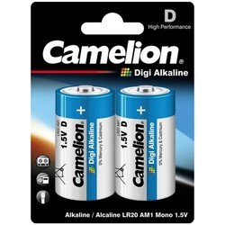 Аккумуляторы и батарейки Camelion Digi Alkaline 2xD