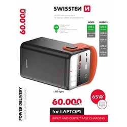 Powerbank Swissten Power Line 60000