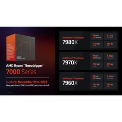 Процессоры AMD Ryzen Threadripper 7000 7980X OEM