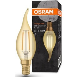 Лампочки Osram Vintage 1906 Classic 1.5W 2400K E14