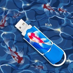 USB-флешки Integral Xpression USB 3.0 Koi Fish 128&nbsp;ГБ