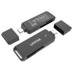 Картридеры и USB-хабы Unitek USB-C Card Reader