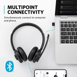 Наушники ANKER PowerConf H500 with Charging Stand