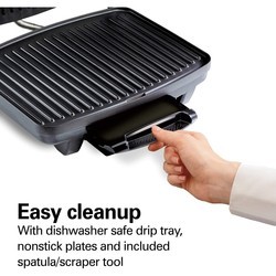 Электрогрили Hamilton Beach Panini Press Electric Grill нержавейка