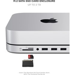 Картридеры и USB-хабы Satechi Stand & Hub for Mac Mini with SSD Enclosure