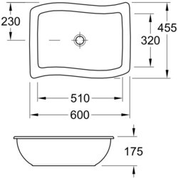 Умывальники Villeroy &amp; Boch Loop&amp;Friends 519250