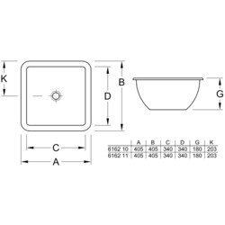 Умывальник Villeroy & Boch Loop&Friends 616221