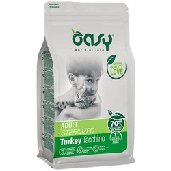 Корм для кошек OASY Lifestage Sterilized Turkey 1.5 kg