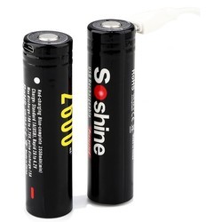 Аккумуляторы и батарейки Soshine 1x18650  3000 mAh micro USB