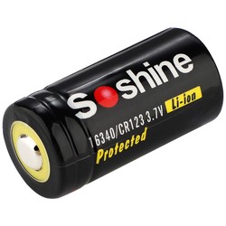Аккумуляторы и батарейки Soshine 1x16340 700 mAh