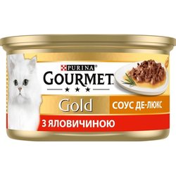 Корм для кошек Gourmet Gold Canned Beef 12 pcs