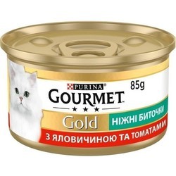 Корм для кошек Gourmet Gold Canned Beef\/Tomatoes 12 pcs