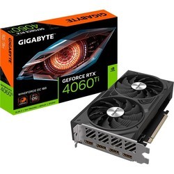 Видеокарты Gigabyte GeForce RTX 4060 Ti WINDFORCE OC 16G