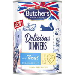 Корм для кошек Butchers Delicious with Trout 400 g
