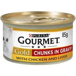 Корм для кошек Gourmet Gold Canned Chicken\/Liver 85 g