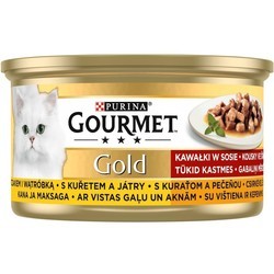 Корм для кошек Gourmet Gold Canned Chicken\/Liver 85 g