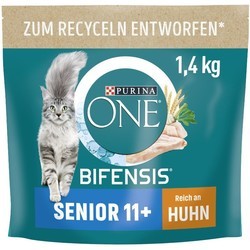 Корм для кошек Purina ONE Senior 11+ Chicken  1.4 kg