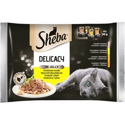 Корм для кошек Sheba Delicacy Poultry Flavors in Jelly  4 pcs