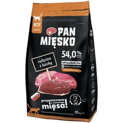 Корм для кошек PAN MIESKO Adult Veal with Duck  10 kg