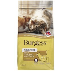 Корм для кошек Burgess Adult Chicken/Duck  1.5 kg