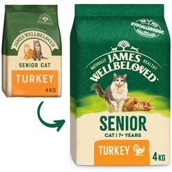 Корм для кошек James Wellbeloved Senior Cat Turkey 4 kg