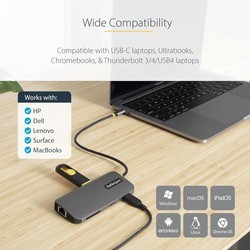 Картридеры и USB-хабы Startech.com 115B-USBC-MULTIPORT