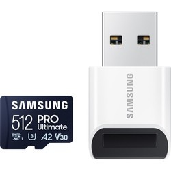 Карты памяти Samsung PRO Ultimate + Reader microSDXC 512&nbsp;ГБ