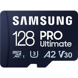 Карты памяти Samsung PRO Ultimate + Reader microSDXC 128&nbsp;ГБ