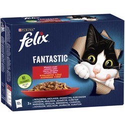 Корм для кошек Felix Fantastic Flavors in Jelly  12 pcs