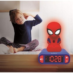 Радиоприемники и настольные часы Lexibook Spider-Man Nightlight Alarm Clock