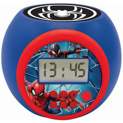 Радиоприемники и настольные часы Lexibook Projector Alarm Clock Spiderman Marvel