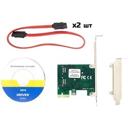 PCI-контроллеры Frime ECF-PCIEto4SATAIII001.LP