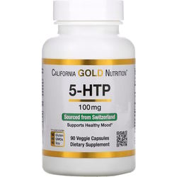 Аминокислоты California Gold Nutrition 5-HTP 100 mg 90 cap