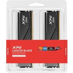 Оперативная память A-Data Lancer Blade RGB DDR5 2x32Gb AX5U6400C3232G-DTLABRBK