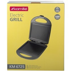Тостеры, бутербродницы и вафельницы Kamille KM-6725