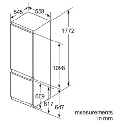 Встраиваемые холодильники Neff KI 6873 FE0G